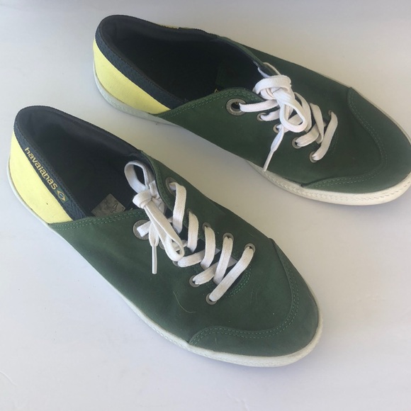 havaianas canvas shoes